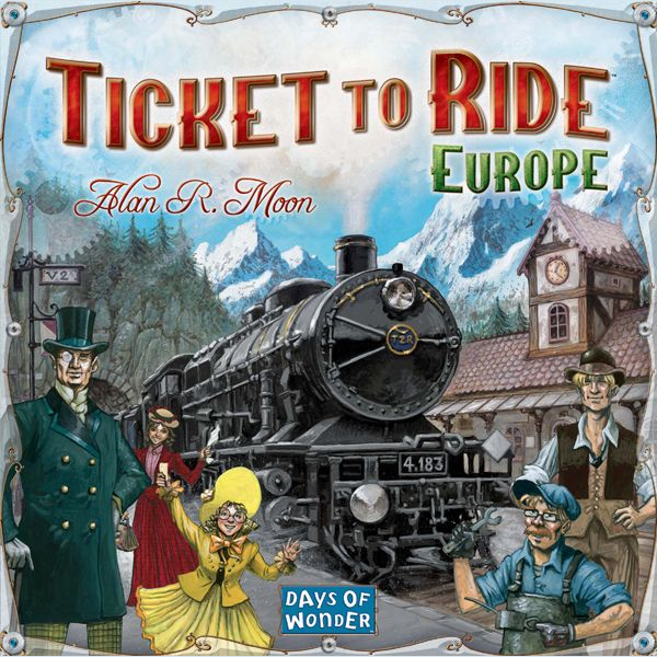 Cover image for Ticket to Ride: Europe